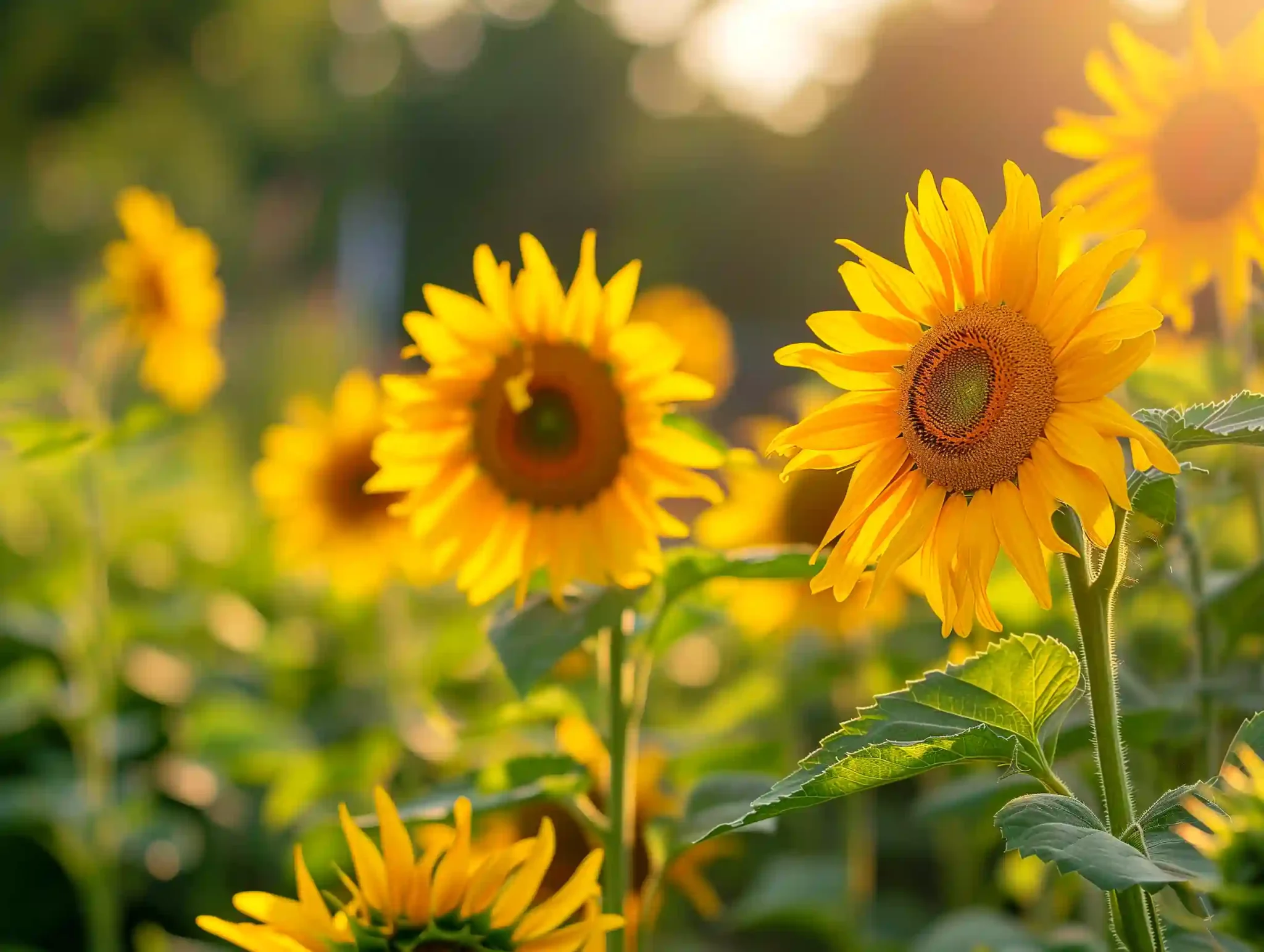 Sonnenblumen - Eine Blütenpracht